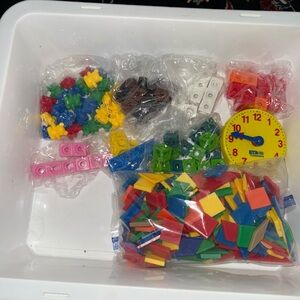 Math Pieces for Early Learning Math Skills Connecting Pieces And Counting Bears